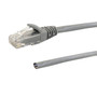 RJ45 to Blunt CAT6 Solid Pigtail Cable - Grey - 80ft - 568A