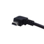 USB 2.0 A Straight Male to Mini-B 5-Pin Right Angle Cable - Black - 6ft