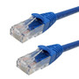 RJ45 Cat5e Plenum UTP Solid Patch Cable - CMP/FT6 - Blue - 3ft