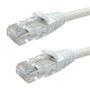 RJ45 Cat5e Plenum UTP Solid Patch Cable - CMPFT6 - White - 2ft