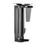 CPU Mount - Under Desk or Wall Mount - Black