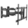 Full Motion Mount Corner Mount TV Wall Mount Bracket for Flat LCDLEDS - Fits Sizes 37-70 inches - Maximum VESA 600x400