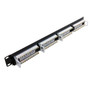 24-Port CAT5e Patch Panel 19 Rackmount 1U - 110 Punch-Down