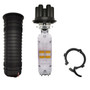 Fiber Optic Dome Splice Enclosure - 144 Fiber - IP68