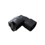 C14 left Angle to 5-15R Right Angle Power Adapter