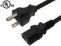 NEMA 6-20P to IEC C13 Power Cable - SJT Jacket - 4ft - 14AWG