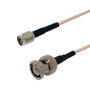 Premium  Cables RG316 SMA Male to BNC Male Cable - 0.5ft