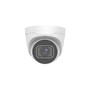 8MP Varifocal Turret IP Camera - 2.8~12mm - Smart IR - IK10 IP67 Rated - White