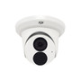 4MP Turret IP Camera - Fixed Lens - Smart IR - WDR - HLC - Microphone - IP67 Rated - 28mm Lens - White