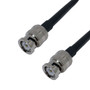 Belden 4694R 12G HD-SDI RG6 BNC Male to BNC Male Cable - 3ft