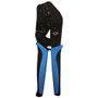 Professional Ratcheting Crimp Tool for Insulated Terminals - Ring Terminals, Spade Lugs & Quick Disconnects - 20-18AWG, 16-14AWG, 12-10AWG