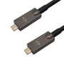 USB 3.1 AOC Type-C Male to Type-C Male Cable 10G 3A - CMP - Black - 7.5m