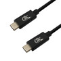USB 4 Type-C Male to Type-C Male Cable 240W ERP - USB-IF Certified - Black - 1m/40G