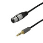 Premium  Cables XLR Female To 35mm Male Balanced Audio Cable FT4 - 15ft