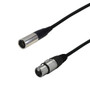 Premium  Cables Balanced XLR Female to mini-XLR Male Cable - 3ft