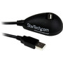 StarTech.com 5ft Desktop USB Extension Cable - A Male to A Female - Type A Male - Type A Female - 5ft - Black (Fleet Network)