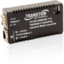 Transition Networks Hardened Mini 10/100/1000 Bridging Media Converter - 1 x Network (RJ-45) - 1 x SC Ports - DuplexSC Port - - - - AC (Fleet Network)