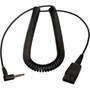 Jabra PC Cord - Mini-phoneQuick Disconnect Audio Cable for MacBook Pro MacBook Air Headset Audio Device - First End 1 x Audio - - 8800-01-102