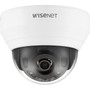 Wisenet QNV-7032R 4 Megapixel Network Camera - Color - Dome - White - 9843 ft 30 m Infrared Night Vision - H265 H264 H265M - QNV-7032R