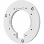 Hanwha Mounting Adapter for Security Camera Dome Wall Mount - White SBD-137WMA