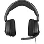 Corsair VOID ELITE SURROUND Premium Gaming Headset with 7.1 Surround Sound - Carbon - Stereo - Mini-phone (3.5mm), USB - Wired - 32 - (Fleet Network)