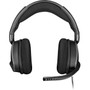 Corsair VOID ELITE SURROUND Premium Gaming Headset with 71 Surround Sound - Carbon - Stereo - Mini-phone 35mm USB - Wired - 32 - CA-9011205-NA