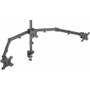 Manhattan 461658 Mounting Arm for LCD Monitor, Display, Monitor - Black - Height Adjustable - 3 Display(s) Supported - 13" to 27" - 21 (Fleet Network)