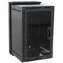 Middle Atlantic DWR Series 18RU Pivoting Wall Rack - 26in Depth - Black - 18U Rack Height - Wall Mountable - Black - Plexiglas Steel DWR-18-26PD