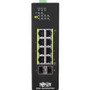 Tripp Lite by Eaton NGI-S08C2POE8 Ethernet Switch - 8 Ports - Manageable - Gigabit Ethernet - 10/100/1000Base-T, 100Base-FX, - TAA - 2 (Fleet Network)