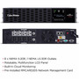 CyberPower Smart App Sinewave PR3000RT2UCN 3000VA TowerRack Convertible UPS - 2U TowerRack Convertible - AVR - 3 Hour Recharge - - V PR3000RT2UCN