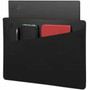 Lenovo Carrying Case Sleeve for 13 to 14 Notebook Smartphone Cable Accessories - Black - Leather Plastic Bamboo Fibre Nylon 4X41L51716