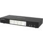IOGEAR 4-Port 4K Dual View KVMP Switch with HDMI Connection USB 30 Hub and Audio - 4 Computers - 2 Local Users - 4096 x 2160 - 1 GCS1944H