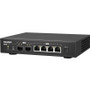 QNAP Ethernet Switch - 4 Ports - 2.5 Gigabit Ethernet, 10 Gigabit Ethernet - 2.5GBase-T - 2 Layer Supported - Twisted Pair (QSW-2104-2S-A-US)