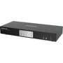 IOGEAR 2-Port 4K Dual View KVMP Switch with HDMI Connection USB 30 Hub and Audio - 2 Computers - 2 Local Users - 4096 x 2160 - 1 GCS1942H