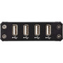 ATEN 4-port USB 20 CAT 5 Extender 100m - 394 100 mm Range - 2 x Network RJ-45 - 7 x USB - Twisted Pair - Category 5 - Wall UCE32100