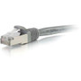 C2G 15ft Cat6 Snagless Shielded (STP) Network Patch Cable - Gray - 15 ft Category 6 Network Cable for Network Device - First End: 1 x (Fleet Network)
