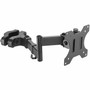 Amer Mounts PM111 Mounting Arm for Monitor Pole Mount - Matte Black - 1 Displays Supported - 17 to 32 Screen Support - 8 kg Load PM111