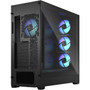 Fractal Design Pop XL Air RGB Computer Case - Tower - Black - Steel Tempered Glass - 10 x Bay - 4 x 472 120 mm x Fans Installed FD-C-POR1X-06