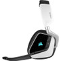 Corsair VOID RGB ELITE Wireless Premium Gaming Headset with 7.1 Surround Sound - White - Stereo - Wireless - 40 ft - 32 Ohm - 20 Hz - (CA-9011202-NA)