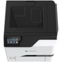 Lexmark CS735de Desktop Laser Printer - Color - 52 ppm Mono / 52 ppm Color - 2400 x 600 dpi Print - Automatic Duplex Print - 650 Input (47C9100)