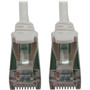 Tripp Lite by Eaton N262-S10-WH Cat6a STP Patch Network Cable - 10 ft Category 6a Network Cable for Network Device Server Switch - N262-S10-WH