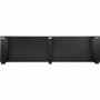 Tripp Lite by Eaton Extra-Wide Dual-Monitor Riser for Desk, 39 x 10 in. - Wood, Black - Desk - Wood - Black (MR4010)