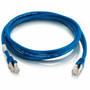 C2G 6ft 18m Cat6a Snagless Shielded STP Ethernet Network Patch Cable - Blue - 6 ft Category 6a Network Cable for Network Device 00677