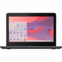 Lenovo 100e Chromebook Gen 4 83G80001US 11.6" Touchscreen Chromebook - HD - Intel N-Series N100 - 8 GB - 64 GB Flash Memory - Graphite (Fleet Network)