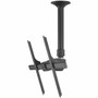 Atdec ceiling mount for large display short pole - Loads up to 143lb - Back - Universal VESA up to 800x500 - Upgradeable - 360deg - TH-3070-CTS