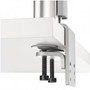 Atdec AWMS-RHXB-H-S Mounting Arm for Monitor - Silver - LandscapePortrait - Height Adjustable - 2 Displays Supported - 264 to 27 AWMS-RHXB-H-S