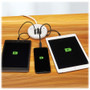 Tripp Lite by Eaton TLP28PD57WCAM Safe-IT Surge Protector - 5 Outlets - 2 NEMA 5-15R - 2 USB-A - 1 USB-C - 57 VA - 300 J - 6 ft Cord