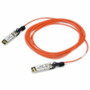 Axiom 10GBASE-AOC SFP+ Active Optical Cable Ubiquiti Compatible 5m - 16.4 ft Fiber Optic Network Cable for Network Device - First End: (Fleet Network)