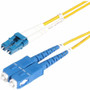 StarTech.com 50m (164ft) LC to SC (UPC) OS2 Single Mode Duplex Fiber Optic Cable, 9/125&micro;m, 10G, LSZH Fiber Patch Cord - 164ft (Fleet Network)