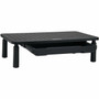 Tripp Lite by Eaton Monitor Riser for Desk 15 x 9 in - Height Adjustable Storage Drawer Metal - 1996 kg Load Capacity - 550 mm MR159D